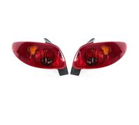 FIXCOR For Peugeot 206 2002 2003 2004 2005 2006 5 Door Hatchback Taillights Turn Lights Brake Reverse Driving(Left and Right)