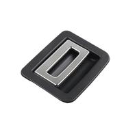 FIXCOR for Porsche for Cayenne 2011-2017 Trunk Luggage Tail Cover Mat Floor Carpet Handle Latch Button 958551115001E0 958551115004H0(Black Model B)