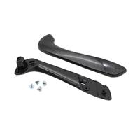 FIXCOR for Renault for Megane 3 MK3 for Fluence 2008-2016 2PCS Car Front Left Right Interior Door Handle Grab Kit 809540001R 809600007R (Carbon Right)