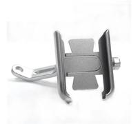 FIXCOR For ST 1300 ST1300 Motorcycle Handlebar Rearview Mirror Mobile Phone Holder Stand Bracket(Silver,Mirror type)