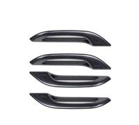 FIXCOR for Tesla for Model 3 for Model Y Anti Freezing 4PCS Door Handle Antifreeze Door Handle Sticker Refit Car Accessories Trim Decoration (Original Gray)