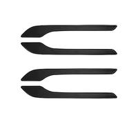 FIXCOR for Tesla for Model 3 Y 2021 4pcs Car Door Handle Wrap Cover Plastic Auto Stickers Car Exterior Door Handles (Black)