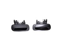 FIXCOR for Toyota for Corolla 1998 1999 2000 2001 2002 Black Exterior Door Handle (2PCS Rear Pair)
