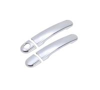 FIXCOR for TT 8n MK1 1998-2006 for A2 1999-2005 Chrome Gloss Black Car Door Handle Covers Car Accessories Styling Stickers(Model 7)