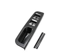 FIXCOR for VW for Bora for Golf 4 MK4 for Jetta 1999-2004 LHD Car Interior Front Rear Left Right Carbon Fiber Door Pull Grab Handle (LHD 2PCS)