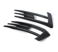 FIXCOR For VW For Golf 7 MK7 2014-2017 Fog Lamp Air Vent Cover Grille Trim Front Bumper Side Light Hood Intake Frame (Carbon Fiber Look)
