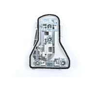 FIXCOR For VW For Polo Hatchback 2007 2006-2010 Auto Tail Light And Circuit Board Holder Lamp Without Bulbs Car Accessories Taillight