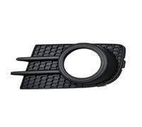 FIXCOR For VW For Tiguan 2012 2013 204 2015 2016 2017 2018 Fog Lamp Frame Holder With Chrome Ring Front Fog Light Grille Cover (Black Ring Left)