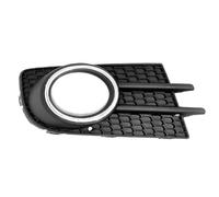 FIXCOR For VW For Tiguan 2012 2013 204 2015 2016 2017 2018 Fog Lamp Frame Holder With Chrome Ring Front Fog Light Grille Cover (Chrome Ring Right)