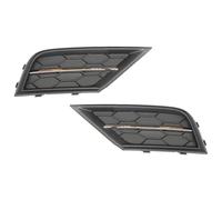 FIXCOR For VW For Tiguan MK2 2017 2018 2019 2020 2021 Car Fog Light Shell Grille With Sensor Hole 5NG853666C 5NG853665C (Without Hole)