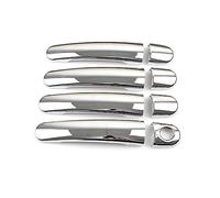 FIXCOR for VW Golf 4 for Jetta for Bora MK4 for Rabbit A4 1J 1999-2004 ABS Car Exterior Door Handle Covers Accessories (Silver4)