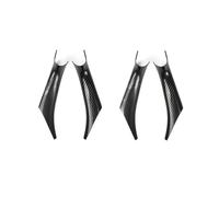 FIXCOR for X3 X4 Ix3 G01 G02 2017-2023 Car Inner Door Handle Panel Pull Trim Cover Carbon Fiber Interior Accessories(Carbon Fiber 1 Set)