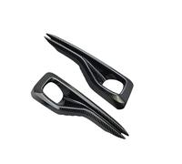 FIXCOR Front Fog Light Lamp Cover Trim For Ford For Focus 2019 2020 ST-Line 2Pcs Front Bumper Fog Lamp Frame Accessories (Carbon fiber look)