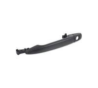 FIXCOR Front Rear Left Right Chrome and Black Exteror Door Handle for Toyota for Camry 2007 2008 2009 2010 2011(Black,Front Left)