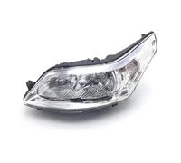 FIXCOR Headlight For Citroen C4 Restyling 2004-2008 2009 2010-2014 Front Bumper Headlamp Assembly Head Light Lamp(White,Right)