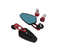 FIXCOR Mirror Accessories For BENELLI TNT 125 135 TNT125 TNT135 502c Trk502 BJ600CS 752S BN600 BN 600i 302 251 Motorcycle Handlebar End Rearview Mirrors Motorcycle Accessories (Color : Red)