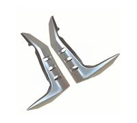 FIXCOR Motorcycle Motorcycle Front Side Panel Fairing Mid Cowling Radiator Cover For Kawasaki Z1000 2003 2004 2005 2006(Silver)