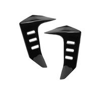 FIXCOR Motorcycle Motorcycle Front Side Panel Fairing Mid Cowling Radiator Cover For Kawasaki Z1000 2003 2004 2005 2006(Glossy black)