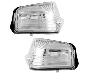 FIXCOR Side Indicator Light 2pcs Left + Right Side Door Mirror Wing Indicator Lens Cover For Mercedes For Sprinter W906 2006-2017 Onward