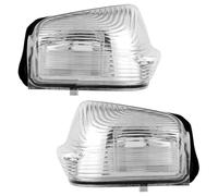 FIXCOR Side Indicator Light 2pcs Left + Right Side Door Mirror Wing Indicator Lens Cover For VW For Crafter 2006-2017 Onward