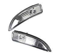 FIXCOR Side Indicator Light Door Rearview Mirror Turn Signal Lamps Lights Auto For Ford For Fiesta 2008-2017 (Pair)