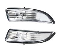 FIXCOR Side Indicator Light Door Rearview Mirror Turn Signal Lamps Lights Auto For Ford For Fiesta 2008-2017 (Pair)