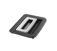 FIXCOR Trunk Luggage Tail Cover Mat Floor Carpet Handle Latch Button for Porsche for Cayenne 2011-2017 958551115001E0 958551115004H0(Black Model A)