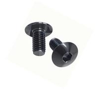 Fixed 10pcs Black Stainless Steel AHead Hexagon Socket Screws Bolts M6 M5 For Motorcycle Moped Scooter Tail Plates Universal Motorcycle Fastening Bolts