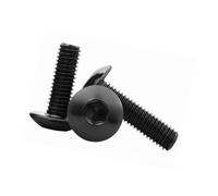 Fixed 10pcs Black Stainless Steel AHead Hexagon Socket Screws Bolts M6 M5 For Motorcycle Moped Scooter Tail Plates Universal Motorcycle Fastening Bolts