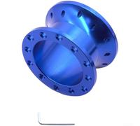 Fixed 50MM Height Steering Wheel Pad Designed for Improved Driver Position and Long-Term Structural Integrity (5CM Blue)