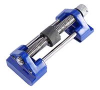 Fixed Angle Honing Guide, Durable Metal Sharpening Clamp for Woodworking Blue 95mm Tool Chisels and Plane Iron Blades Metal Blue 1 Pack