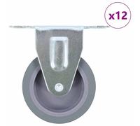 Fixed Casters Trolley Moving Wheels Furniture Caster Trolley Caster vidaXL