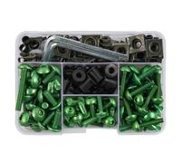 Fixed Compatible With For EX300/ABS/KRT/Edition 2016-2017 For EX300 ABS Winter Test Edition 2017 190pcs Motorcycle Bodywork Screws Fairing Kit
