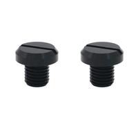 Fixed Compatible With For J300 For 1000 / 650Vulcan For VN900 ClassicS 2PCS Universal M10*1.25 Motorcycle Mirror Hole Plug Screw Bolts Fastening Bolts