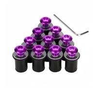 Fixed Compatible With For ZX10R 14R 10PCS M5 Windscreen Windshield For Bolt Screw Kit Motorcycle Modification Accessories Bolts And Nuts Kit