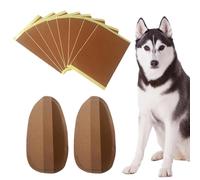 Fixed Ear Posting Kit - Dog Support Brace, Lightweight Vertical Tool | Foam Band Structure, Correction Lift Rod, Soft Position Wrap, Elastic Insert Holder, Pet Training Form Set For doberrman Use