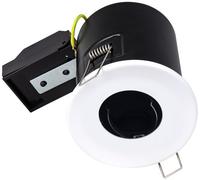 Fixed Fir Gu10 Downlight White Supplied Less Lamp EFDGUFWH-02