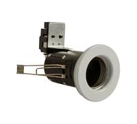 Fixed Fire Rated GU10 Down Light Fitting Mount White IP20 Ceiling LED Halogen
