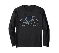 Fixed Gear Bike Track Single Speed Cyclist Velodrome Bicycle Long Sleeve T-Shirt