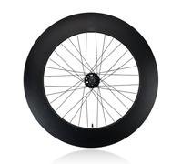 Fixed Gear Bike Wheelset 700C Reverse Brake Height 90mm Single Speed Bike Front Rear Wheels Aluminum Alloy Bike Rims 100/120mm(Front)