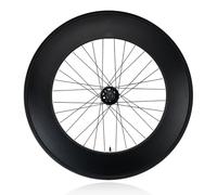 Fixed Gear Bike Wheelset 700C Reverse Brake Height 90mm Single Speed Bike Front Rear Wheels Aluminum Alloy Bike Rims 100/120mm(Front w/Tire)
