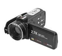 Fixed Lens HD Camera, 2.7K Digital Camera 3 Inch IPS Color Display with Remote Control for Outdoor Shooting