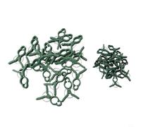 Fixed Plastic Plant Clip for Tomato Plants Climbing Vines Flower Stems Reusable For garden Support Clip for Wooden Stake Use