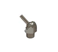 Fixed Spray Ball 1pc M5/M6/M8/M10/M12/M14/M16 Stainless Steel SS304 CNC Lathe Tool Tower Spray Water Cooling Adjustable High Pressure Coolant Nozzle(L10mm,OD 6MM ID 4MM_M16X2.0)