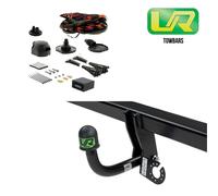 Fixed Swan Towbar + 7 Pin Specific Wiring 07050/F+PE065B1U For Citroën C3 PICASS