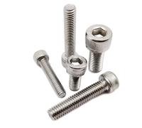 Fixed things 5/10/50pcs DIN912 M1.4 M1.6 M2 M2.5 M3 M4 M5 M6 M8 A2-70 304 Stainless Steel Allen Hexagon Hex Socket Cap Head Screw Bolt Applicable to many places(30mm,M6 10pcs)