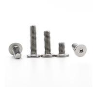 Fixed things M1.6 M2 M2.5 M3 M4 M5 M6 M8 Stainless Steel Hex Hexagon Socket Ultra Thin Super Flat Wafer Head Allen Cap Screw Bolt Applicable to many places(5mm,M1.6 50pcs)