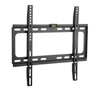 Fixed TV Wall Mount Bracket for 26-55 Inch LCD LED Flat Panel TVs Heavy-Duty 50KG Capacity Secure Wall-Mounted TV Stand Slim Design for Home Theater