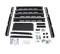 Fixed TV Wall Mount Bracket, Universal Steel Plate TV Mount for 22 to 75 Inch Screens, Low Profile 1.2 Inch Flush Mount with VESA 100x100 to 600x400mm Compatibility
