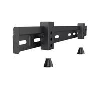 Fixed Wall Mount TV Bracket for 25-55 Inch TVs Easy Installation Dual Hole Design VESA 400x400mm Supports Up to 88 lbs Compatible with Most TVs & Sturdy.